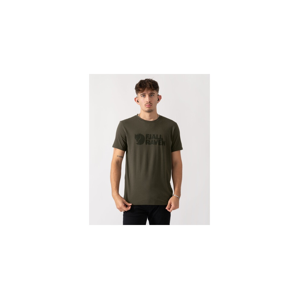Fjällräven Men's Fjällräven Logo T-Shirt M T-Shirt (Pack of 1) - Image 2