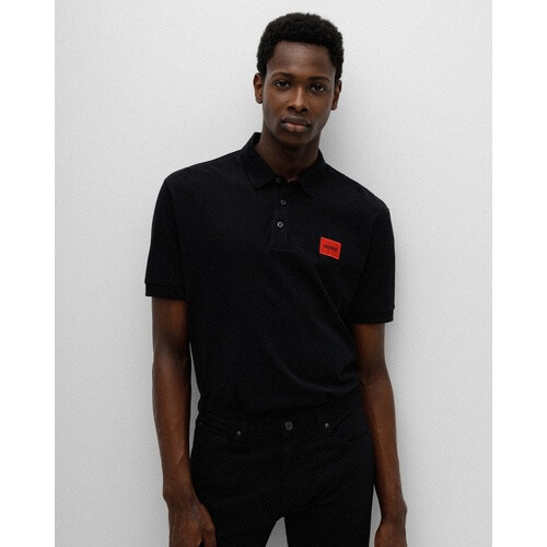 Hugo Boss (S, Black) Hugo Polo Shirt  in Black
