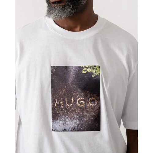 Hugo Boss (XL, White) Hugo T-Shirt  in White 2