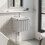 Living And Home Bathroom Vanity with Integrated Basin 4