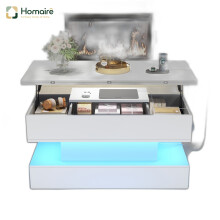 HOMAIRE White Lift Top Coffee Table 100x50cm