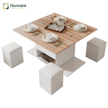 HOMAIRE Lift-Up Coffee Table White 100cm
