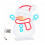30cm Snowman Light Up Christmas Decoration USB LED Sign 10
