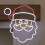 35cm Santa Light Up Christmas Decoration USB LED Sign 3