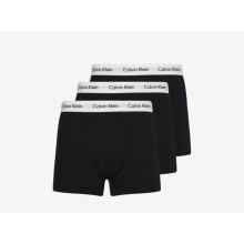 Calvin Klein 3 Pack Stretch Cotton Trunks Black
