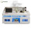 HOMAIRE White LED Coffee Table with USB Ports 1