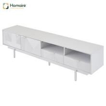 HOMAIRE White Modern Bohemian TV Cabinet 200cm