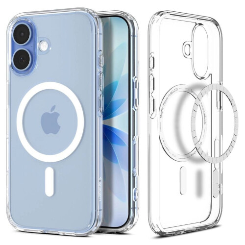 Spigen Ultra Hybrid MagSafe Case for iPhone 17 - Clear White