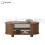 HOMAIRE Oak Oval Coffee Table with Storage 1