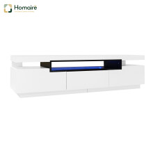 HOMAIRE 160cm White LED TV Stand for 70-inch TV