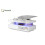 HOMAIRE White LED Coffee Table with 2 Drawers 1
