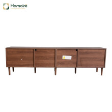 HOMAIRE 180cm Brown TV Cabinet with LED Light