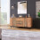 HOMAIRE Rustic Brown Sideboard Cabinet 140cm 4