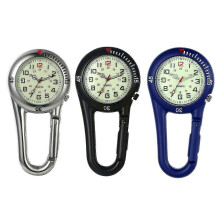 Clip On Carabiner Luminous FOB Digital Sports Watches For Doctors Nurses Hikers Yo