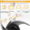 Compatible with Blender Blade Replacement Compatible with Ninja 72 OZ Pitcher Locking Lid, Replacement Parts Compatible with 5