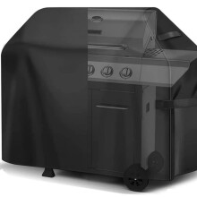 Heavy Duty BBQ Cover,Waterproof & UV Resistant 210D Oxford Fabric Gas Grill Cover, Compatible With Weber, Char-Broil, Nexgri