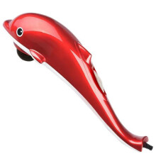2026 Adecuado Nuevo - Masajeador Dolphin Masajeador de espalda Martillo Vibración Infrarrojo Varilla Rodillo Masaje cervical