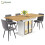 HOMAIRE Extendable Dining Table White 110-140cm 1
