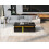 HOMAIRE Black Coffee Table 100x50cm Marble Top 3
