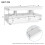 HOMAIRE White LED Coffee Table with 2 Drawers 2