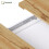 HOMAIRE White Telescopic Dining Table 110-140cm 1