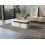 HOMAIRE White Coffee Table with Marble Top 4