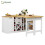 HOMAIRE Extendable White Sideboard & Dining Table 1