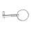 Spring Loaded Clevis Pin-Quick Release w/Ring Bimini Pull Toggle 43mm MARINE 2