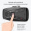 Kit vivavoce wireless per auto con chiamate in vivavoce, spegnimento automatico e connessione automatica, assistente vocale e 5