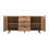 HOMAIRE Rustic Brown Sideboard Cabinet 140cm 6