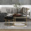 HOMAIRE Round Nesting Coffee Tables Black MDF 3