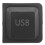 USB-Audio-Adapter für Auto mit Schalter, 150cm, 6
