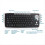 2.4GHz wireless keyboard with trackball mouse wheel, compatible with Android TV box smart T 5