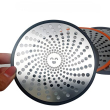 Tapón de desagüe para ducha de 3 piezas, atrapapelos, buen agarre, filtro de pelo de malla de acero inoxidable