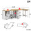 HOMAIRE Extendable White Sideboard & Dining Table 2