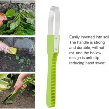 2-Piece Garden Scraper, Stainless Steel Hand Weeder, Manual Weeder, Stainless Steel Weeding Tool, Garden Weeder, for Weeding