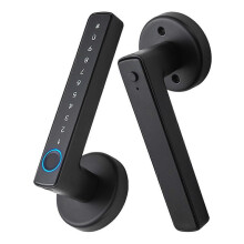 F6 Tuya Serratura per porta intelligente con impronta digitale Bluetooth Tastiera elettronica Tasti RFID Controllo tramite ap