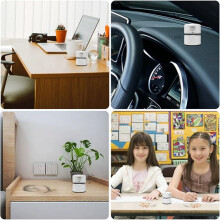 Handheld Vacuum Cleaner, Mini Vacuum, USB Rechargeable, 120 Minutes of Runtime, Automatic Shut-Off Function, 360 Cordless H
