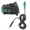 Kfz-USB-Adapterkabel mit Schalter, Musik-AUX, 1,5 9