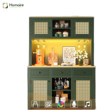 HOMAIRE LED Tall Cabinet Antique Green