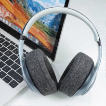 Kompatibel mit BEATS Studio2 und Studio3 Over-Ear-Kopfhörern: Ohrpolster, Schaumstoffüberzüge, Ersatzteile, Grau