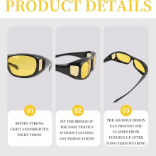 Lunettes correctrices pour la dégénérescence maculaire et le glaucome, pour hommes et femmes, anti-reflets, protection UV (ma