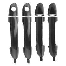 Ensemble de 4 poignées de porte extérieures avant et arrière gauche et droite compatibles avec les modèles Kia Spectra, Spect