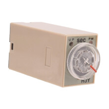 Relè temporizzatore con ritardo di 10 secondi compatibile con il relè temporizzatore per impianti elettrici domestici H3Y-2 A
