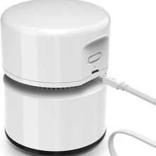 Handstofzuiger, mini-stofzuiger, USB-oplaadbaar, 120 minuten gebruiksduur, automatische uitschakelfunctie, 360 draadloze ha