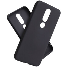 Battery Housing Door Cover Part with Adhesive Sticker Compatible with OnePlus 6.