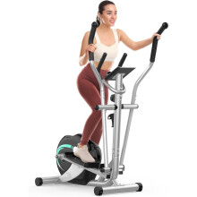8 Level Cross Trainer Magnetic Elliptical Exercise Machine for Home Gym Fitness Cardio Workout