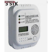 Goedgekeurde koolmonoxidemelder – CO-alarm met lcd-display, elektrochemische sensor, voor thuis- en reisgebruik