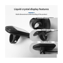 Compatible con pantalla LCD TFT UKC3, indicador de velocidad, batería y tiempo, compatible con conversión de motor de bicicle