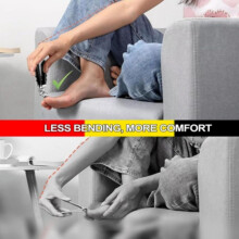 Nagelknipser für Senioren, Zehennagelknipser, ergonomischer, abgewinkelter Kopf, Zehennagelknipser für Senioren (Fast Edition